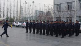 天業(yè)水泥加強保安人員培訓(xùn)