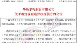 大事！海螺“出手”華新！