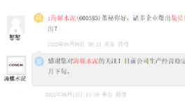 裁員！海螺辟謠！一線員工漲20%工資！