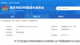 最新！重慶市水泥行業(yè)產(chǎn)能置換操作辦法出臺(tái)