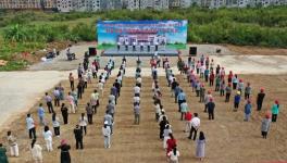 都安上峰2×5000t/d新型干法熟料水泥生產(chǎn)線一期項(xiàng)目峻工！