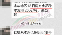 23個省水泥價格下跌！修復(fù)上漲來了！