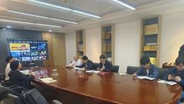 天津南極星隔熱材料董事長劉禮龍到訪中材智能洽談合作交流