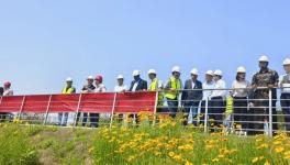 海外嘉賓到中材礦山項(xiàng)目參觀考察